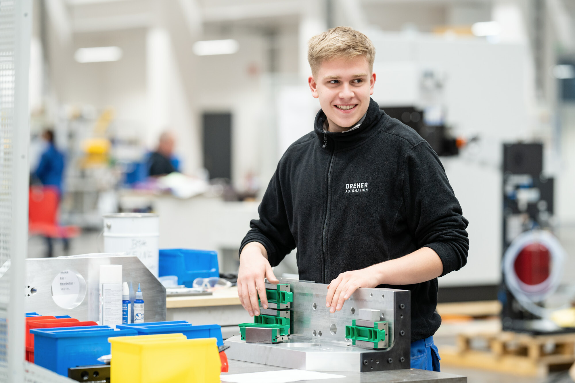 DREHER Automation Industriemechaniker Ausbildung bei DREHER Automation zum Industriemechaniker
